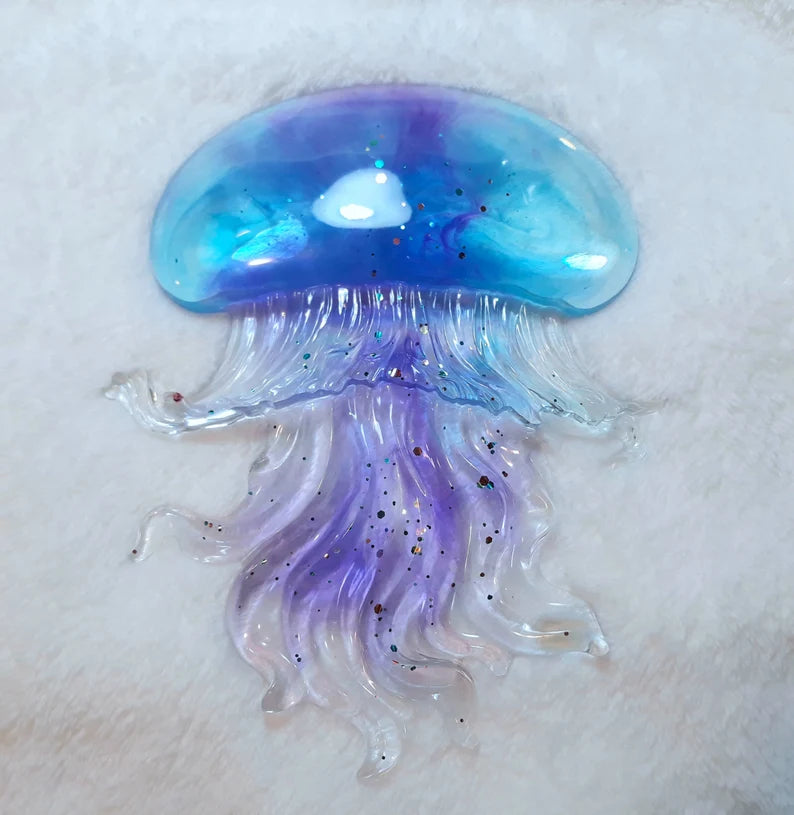 Large Jellyfish Silicone Resin Mold