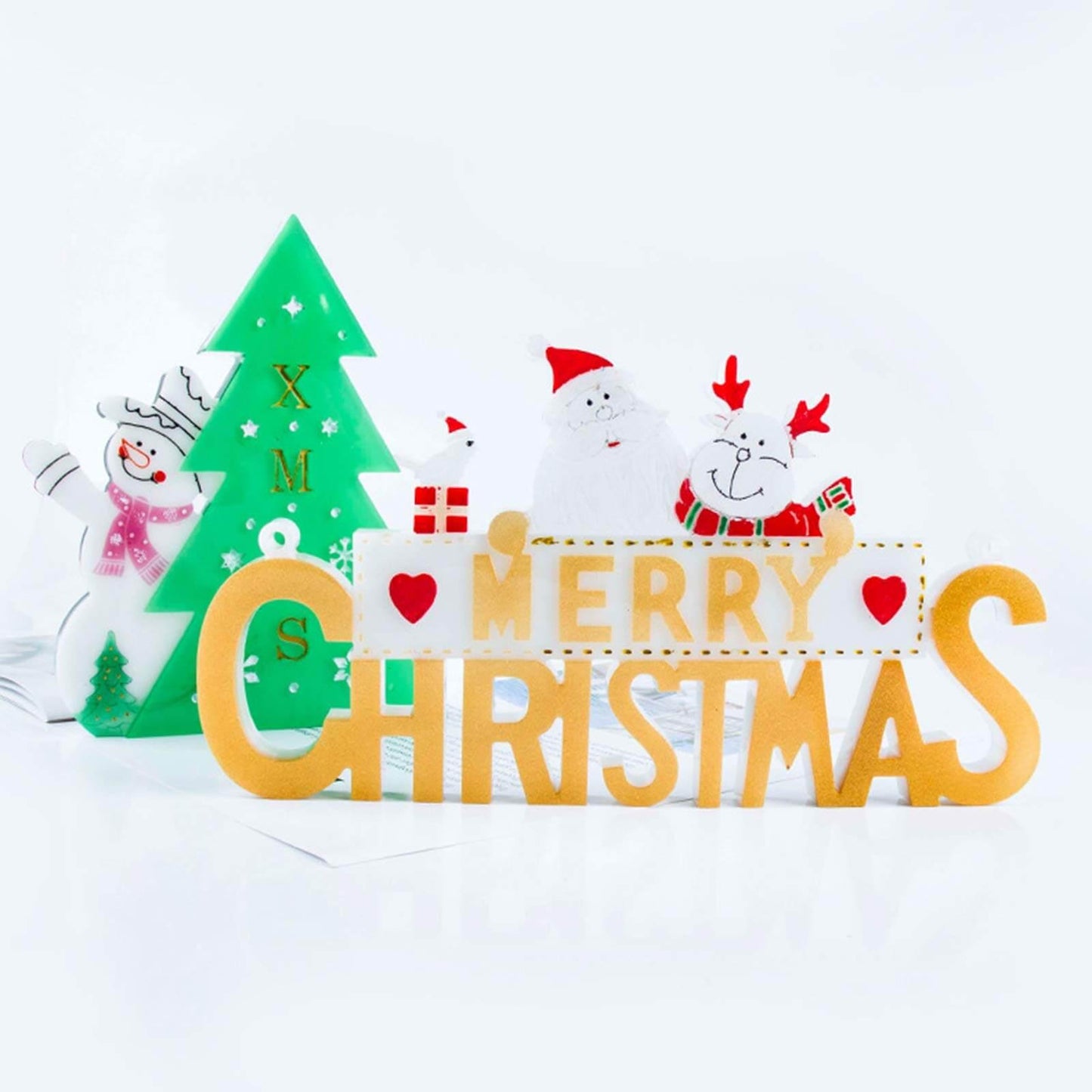 Resin Merry Christmas Mold, Soft Silicone for Resin Casting - IntoResin