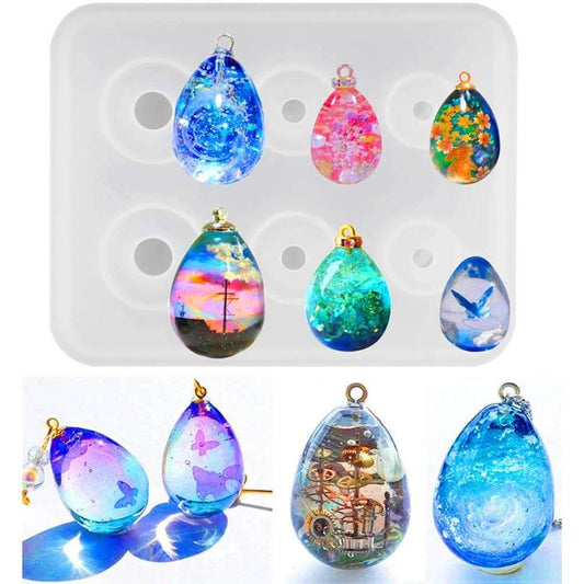 3Pcs Sphere Jewelry Silicone Casting Molds Sets Mixed Size UV Epoxy Re –  IntoResin
